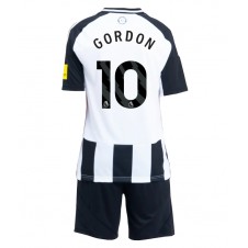 Newcastle United Anthony Gordon #10 Hemmaställ Barn 2024-25 Korta ärmar (+ Korta byxor)